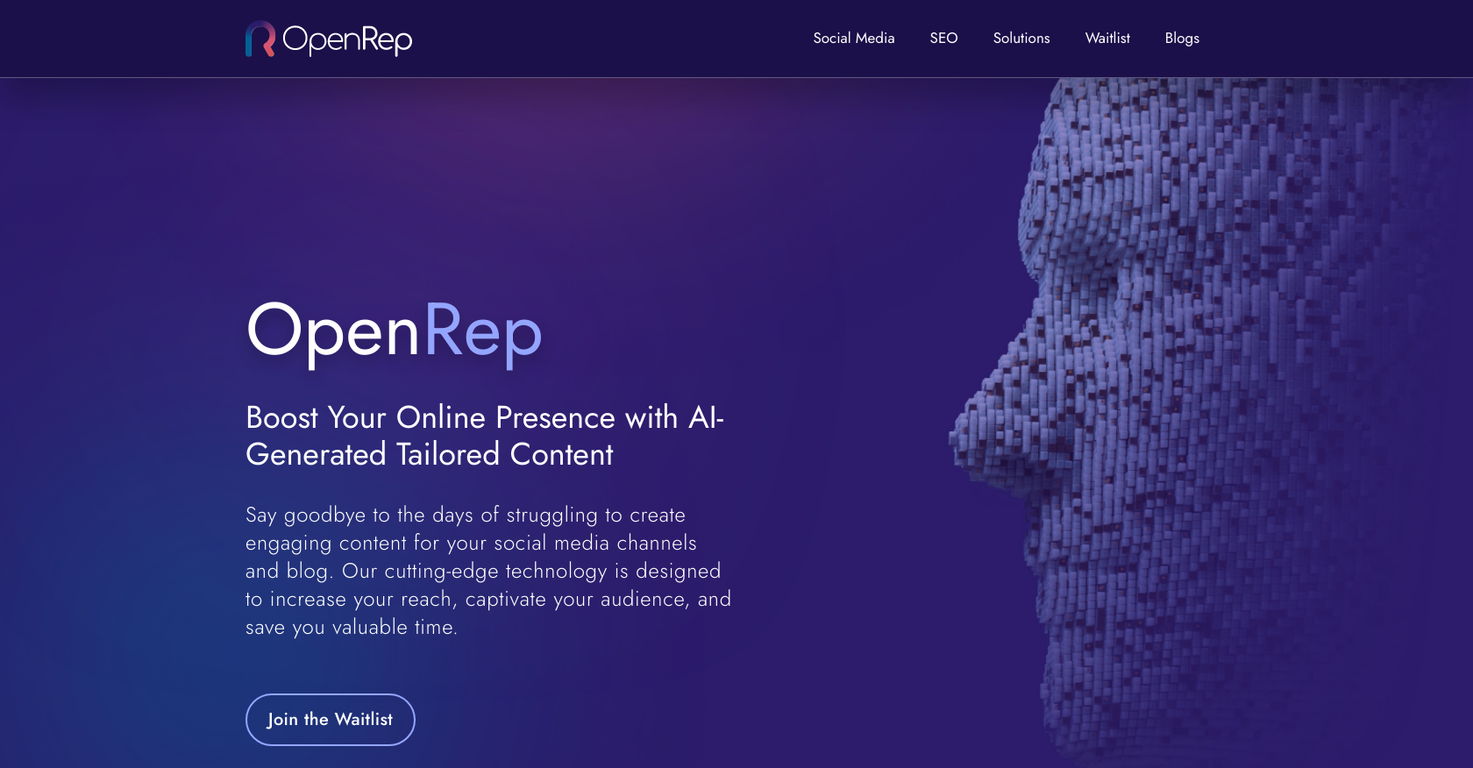 OpenRep screenshot