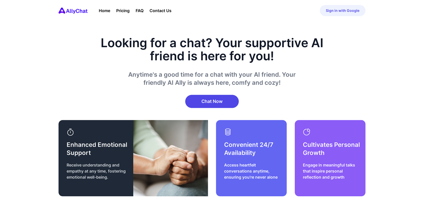 AllyChat screenshot