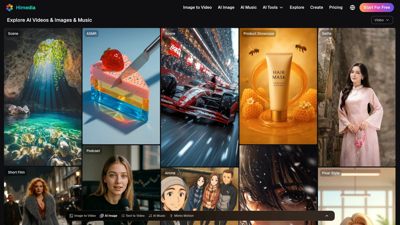Himedia screenshot
