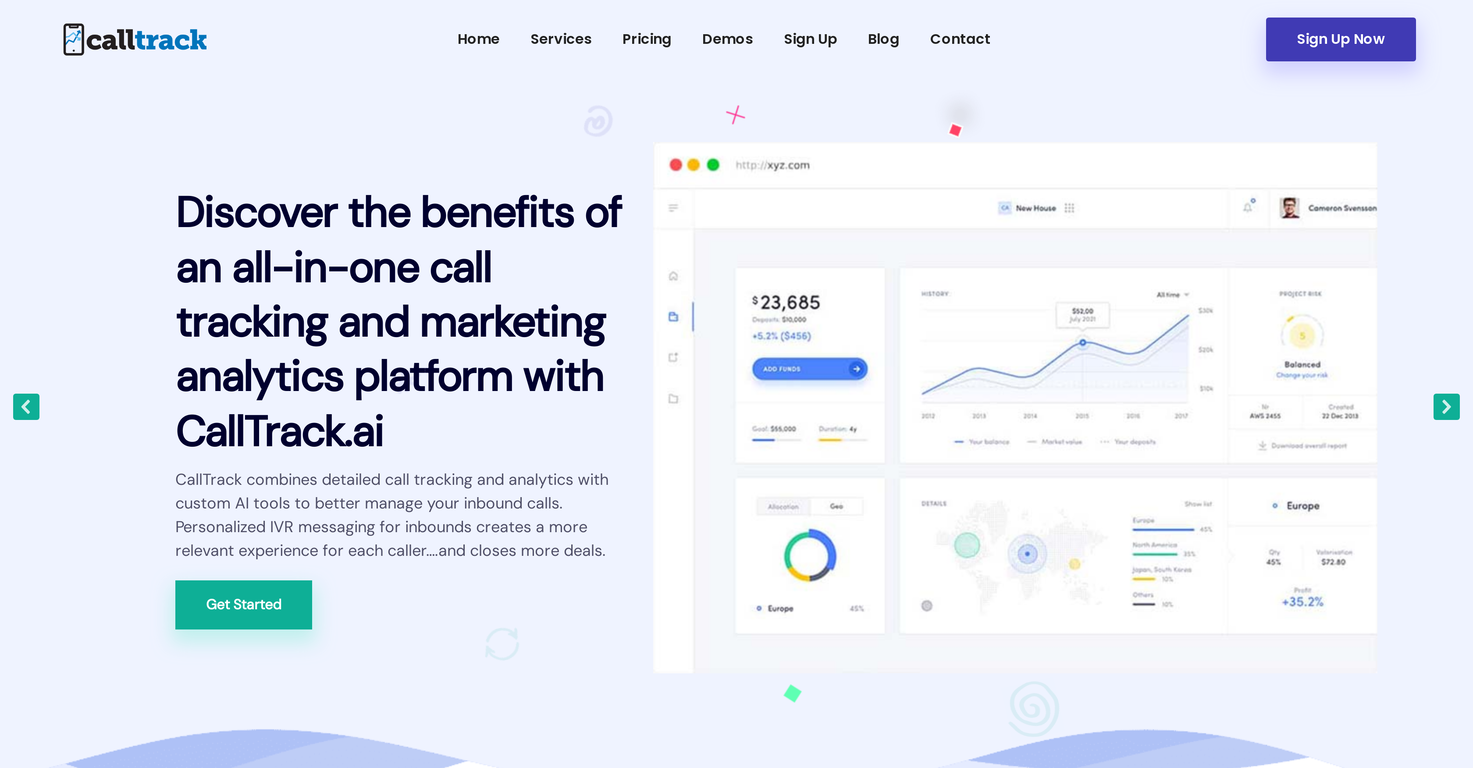 CallTrack.ai screenshot