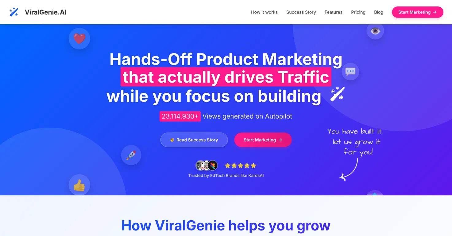 ViralGenie AI screenshot
