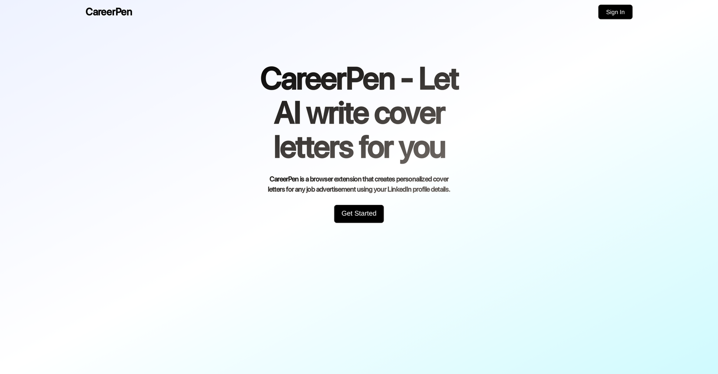 CareerPen screenshot