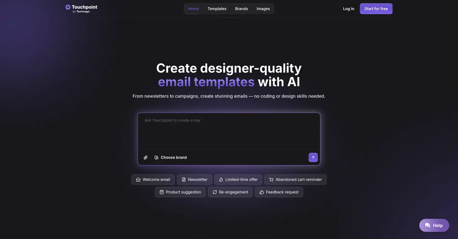 Touchpoint screenshot