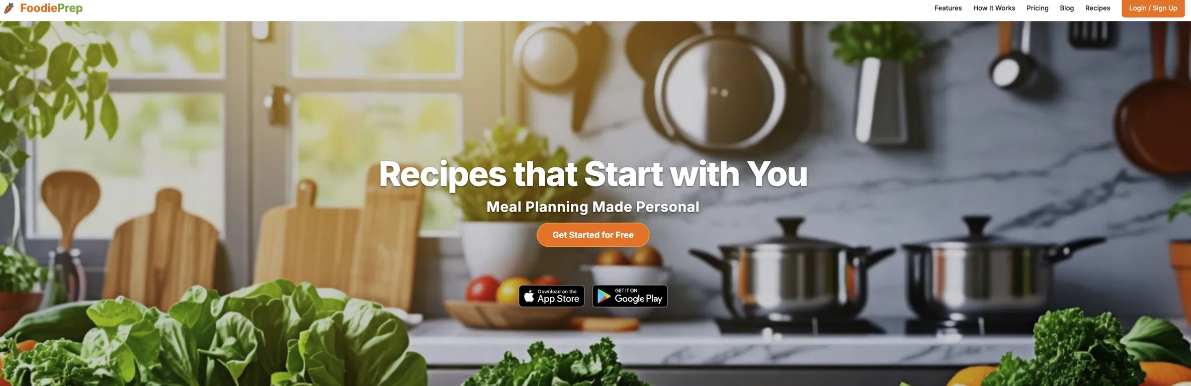 FoodiePrep screenshot