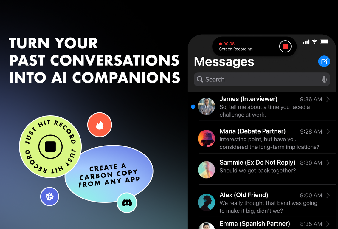 Lexikon AI: Actually real AI companions screenshot