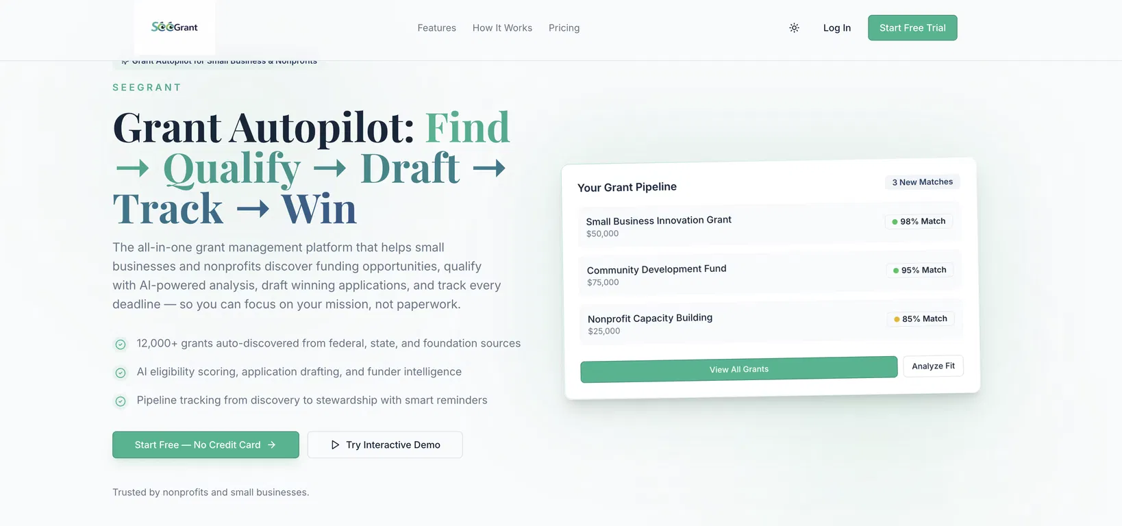 SeeGrant screenshot