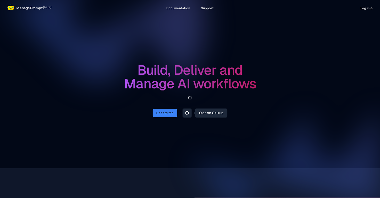 ManagePrompt screenshot