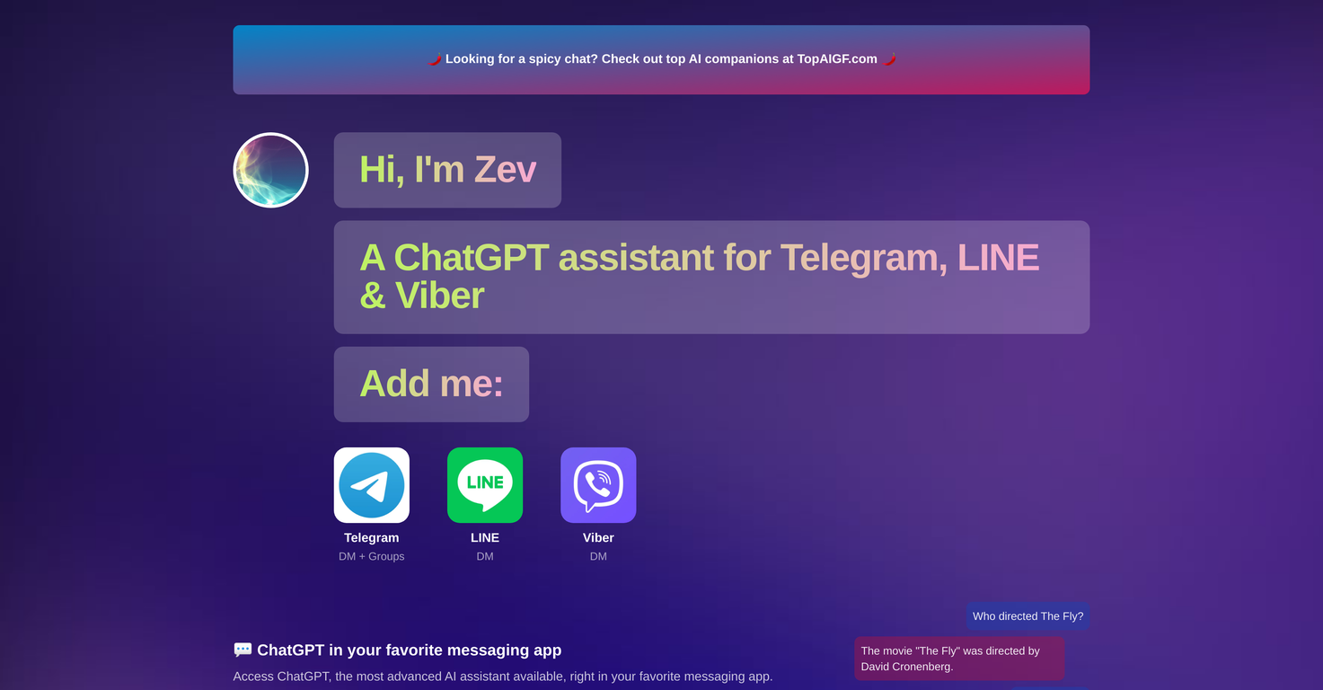 Zev screenshot