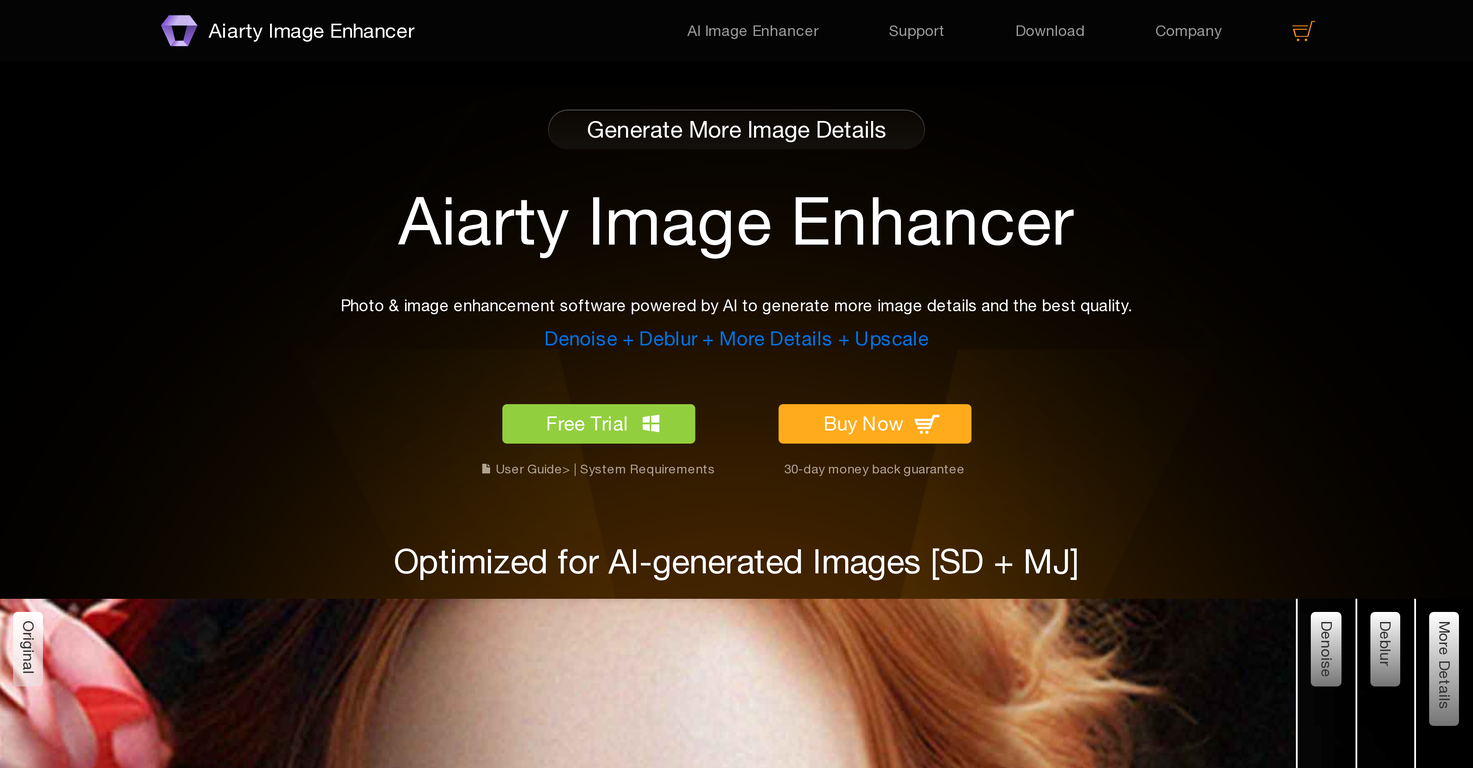 Aiarty Image Enhancer screenshot