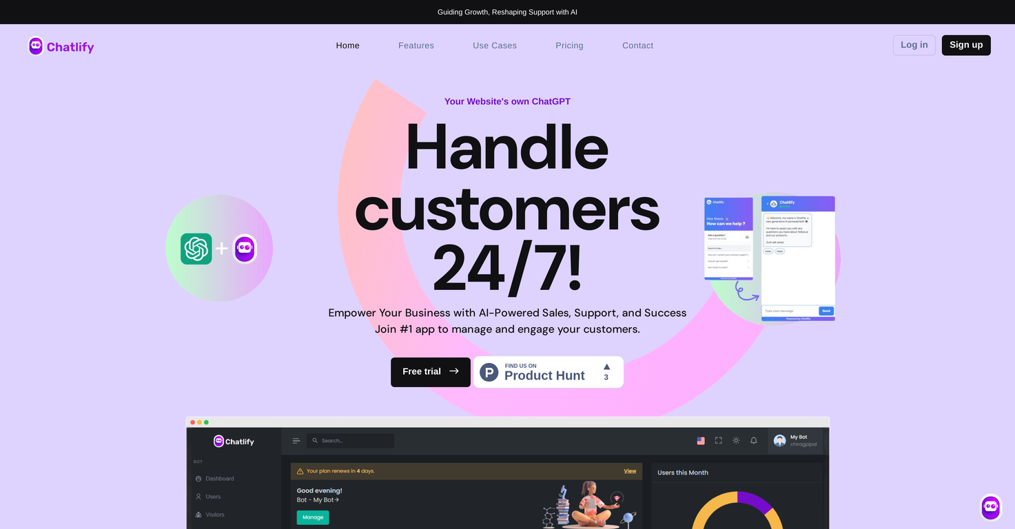 Chatlify screenshot