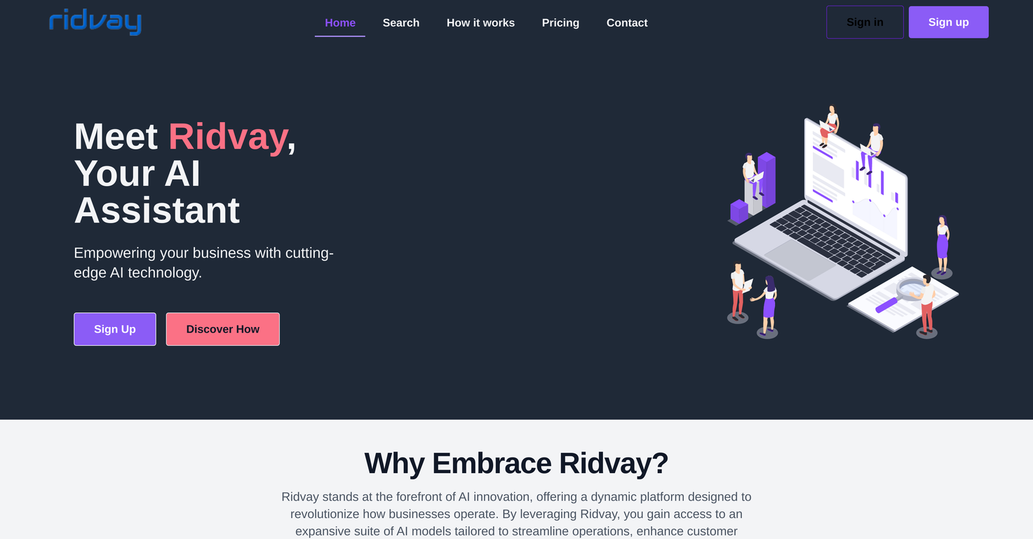 Ridvay screenshot