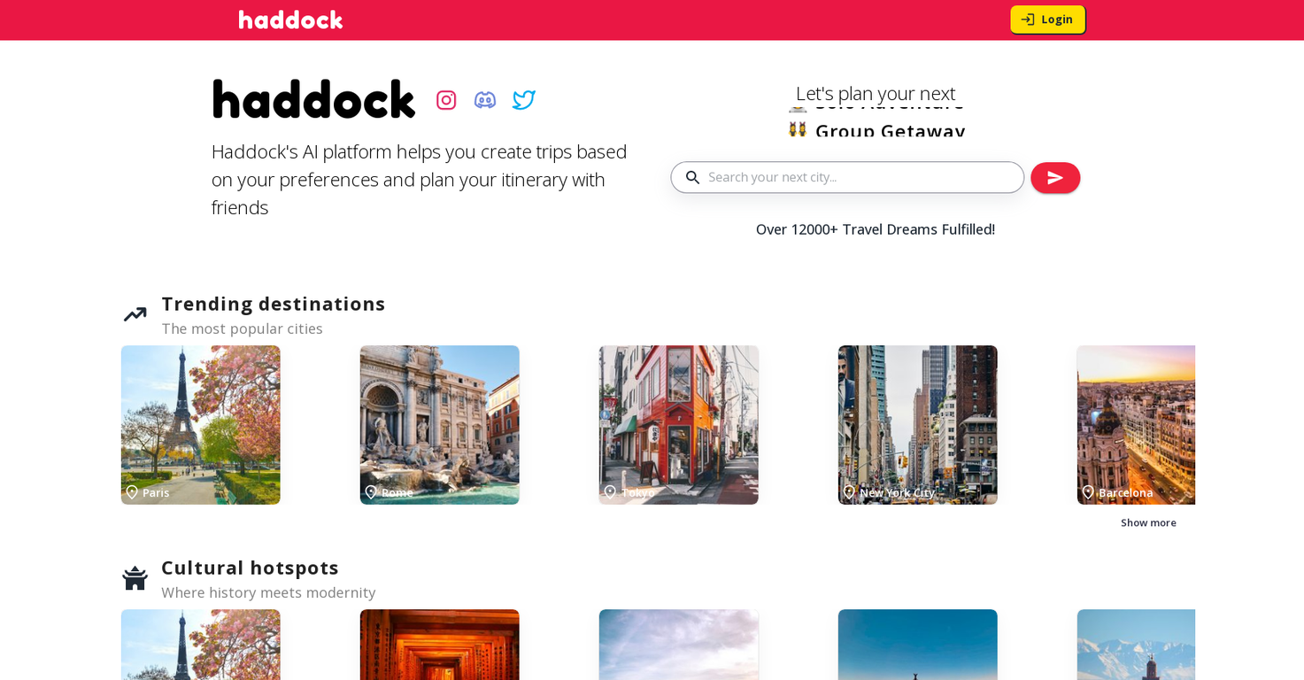 Haddock screenshot
