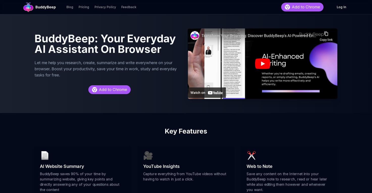 BuddyBeep screenshot