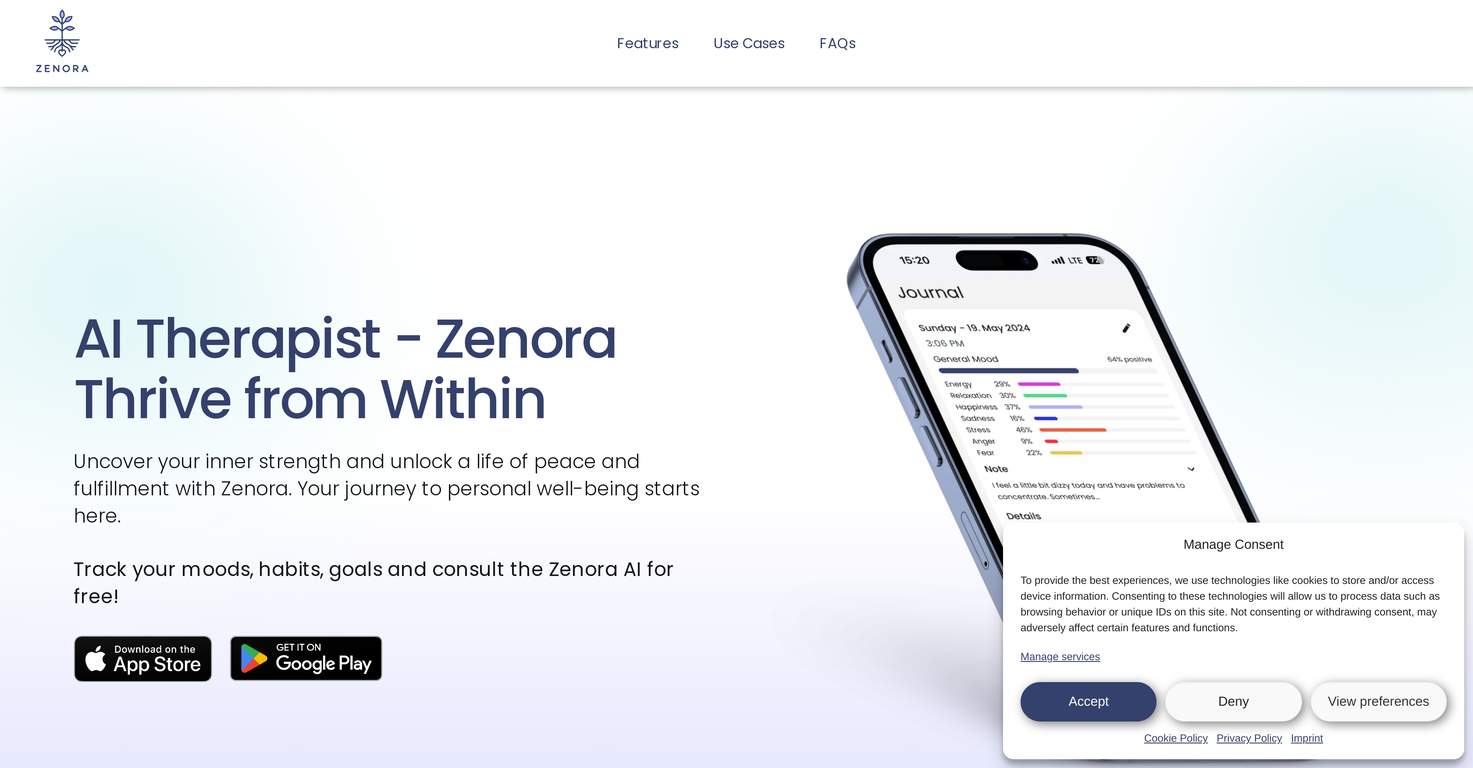 Zenora screenshot