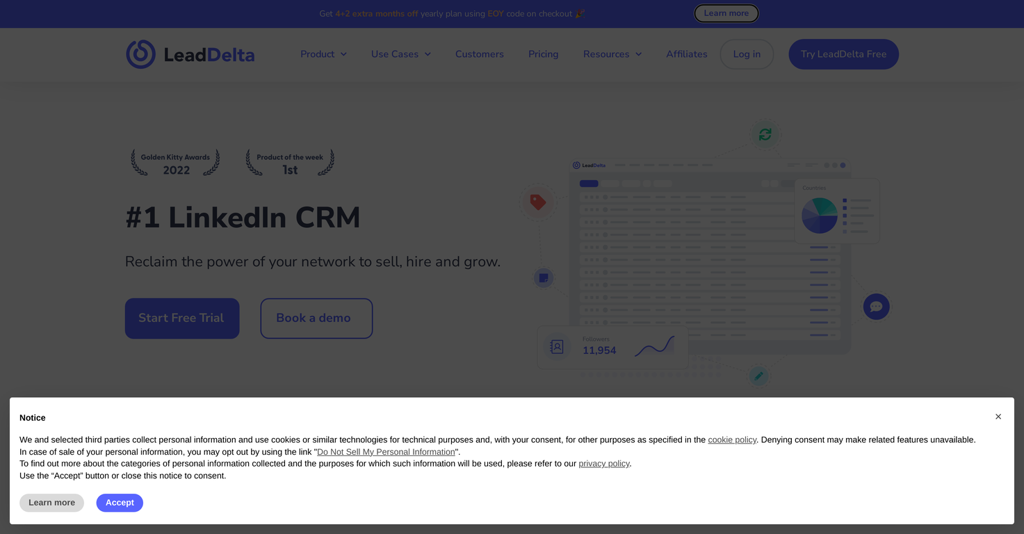 LeadDelta screenshot