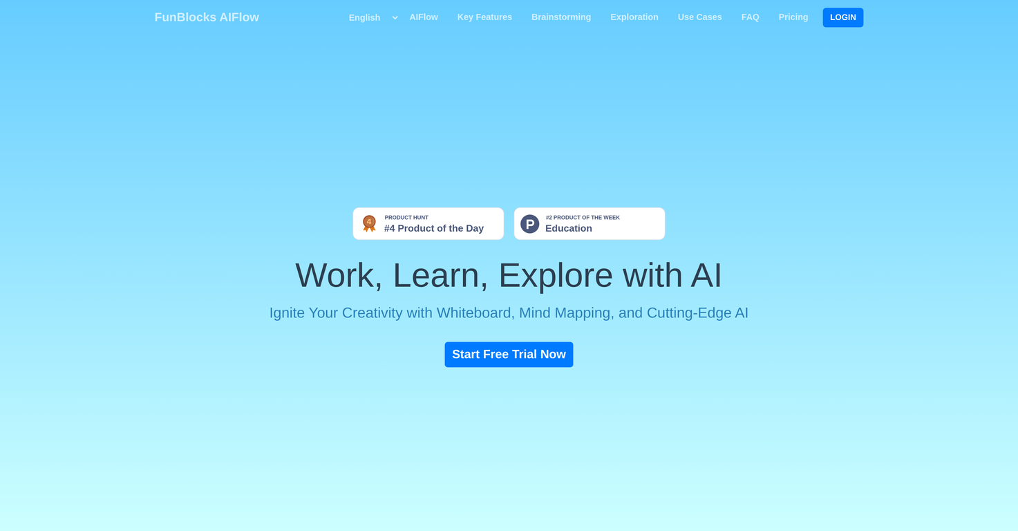 FunBlocks AIFlow screenshot