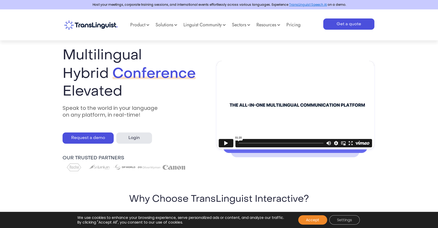 TransLinguist screenshot