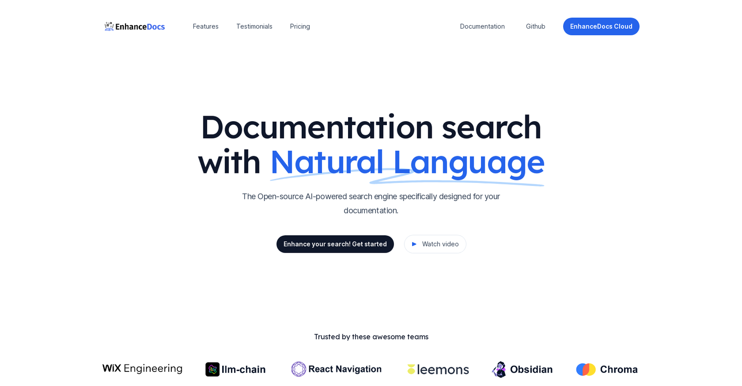 EnhanceDocs screenshot