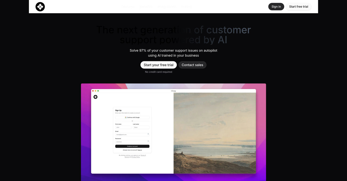 Virsay screenshot
