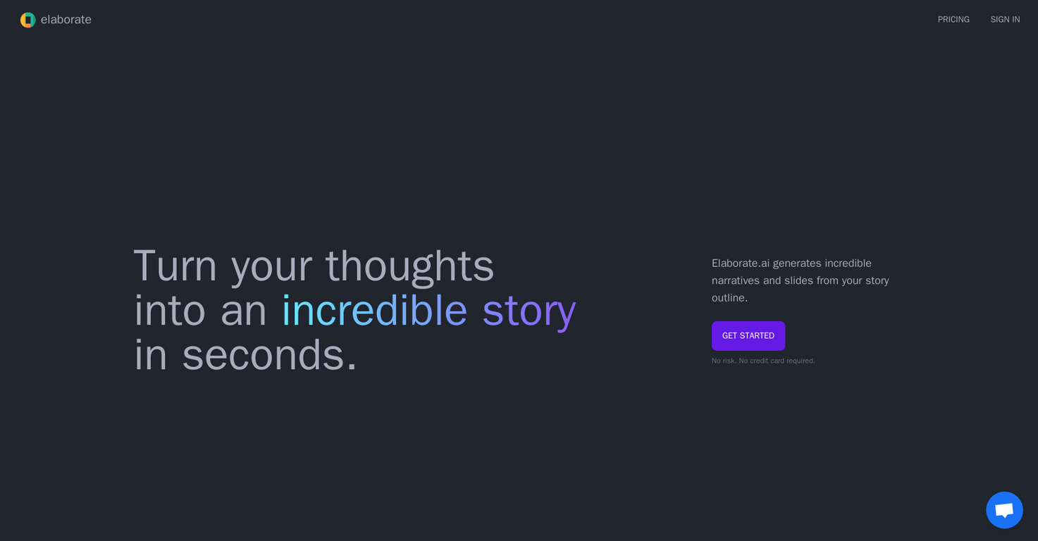 Elaborate screenshot