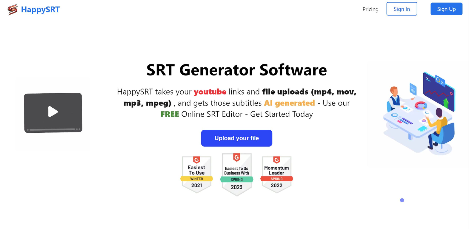 HappySRT screenshot