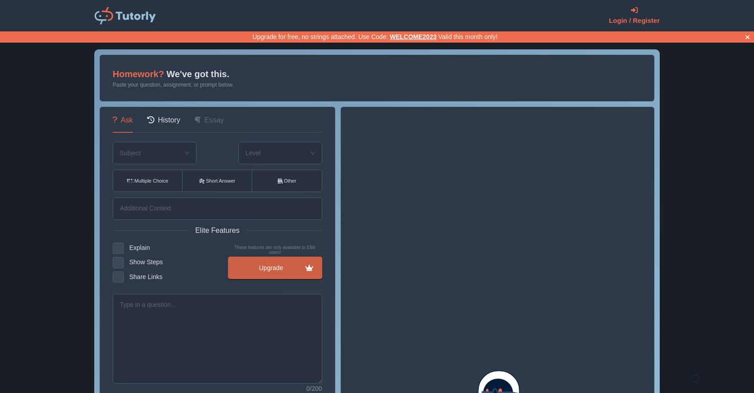 Tutorly screenshot