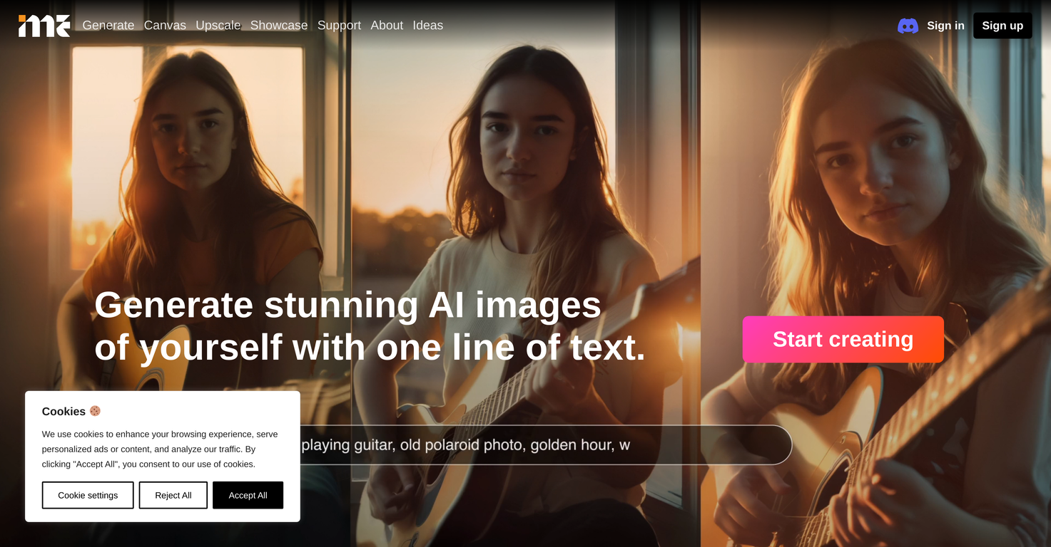 ImagineMe - Personal AI Art Generator screenshot