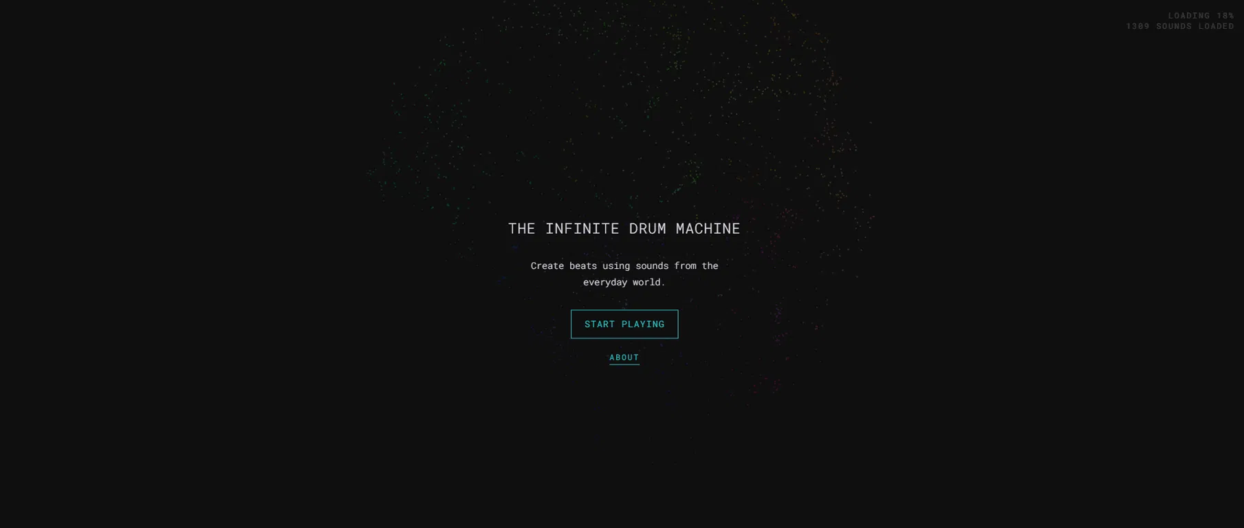 Infinite Drum Machine screenshot
