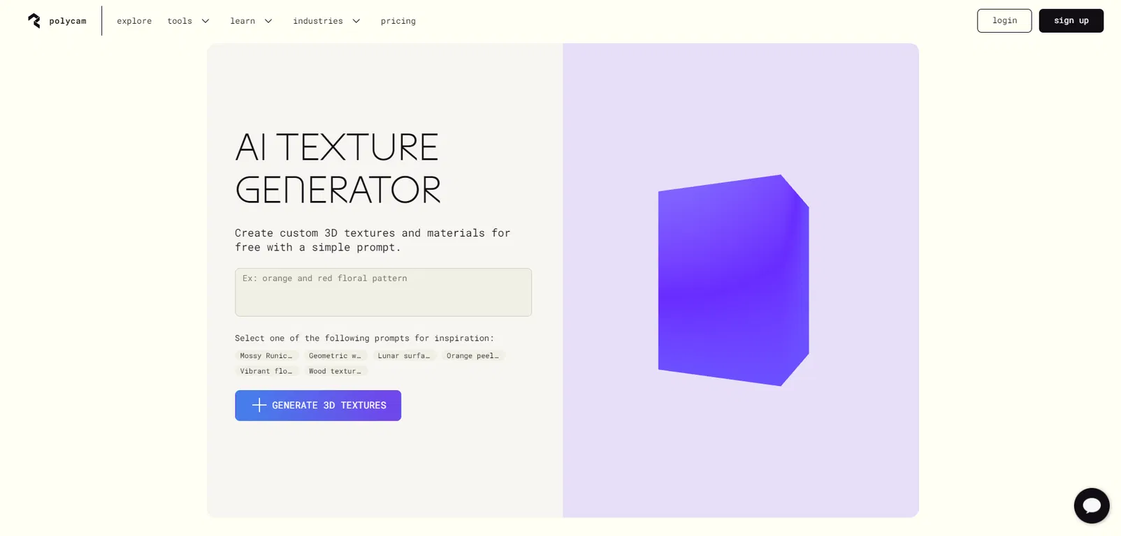 3D textures by Polycam screenshot