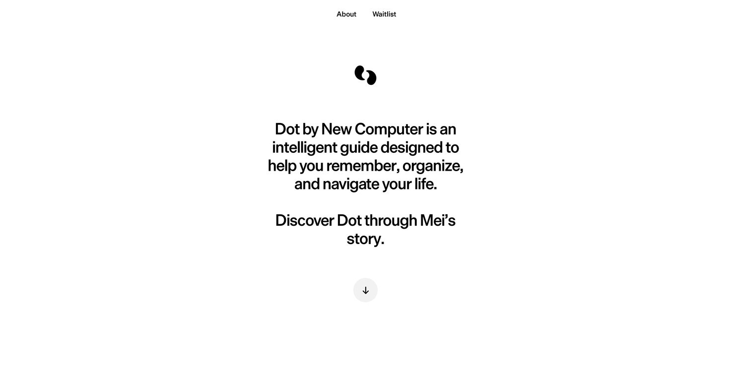Dot by New Computer screenshot