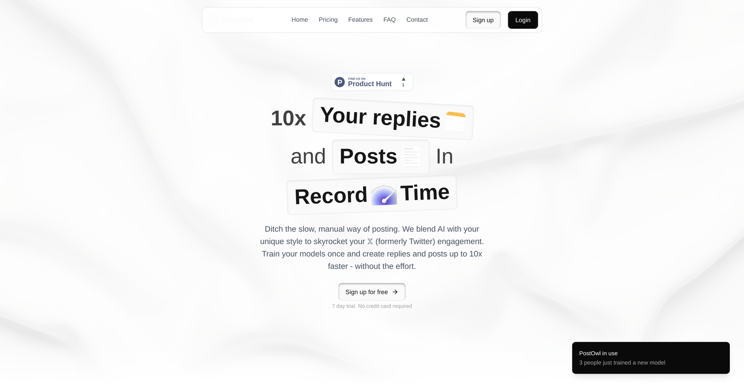 PostOwl screenshot
