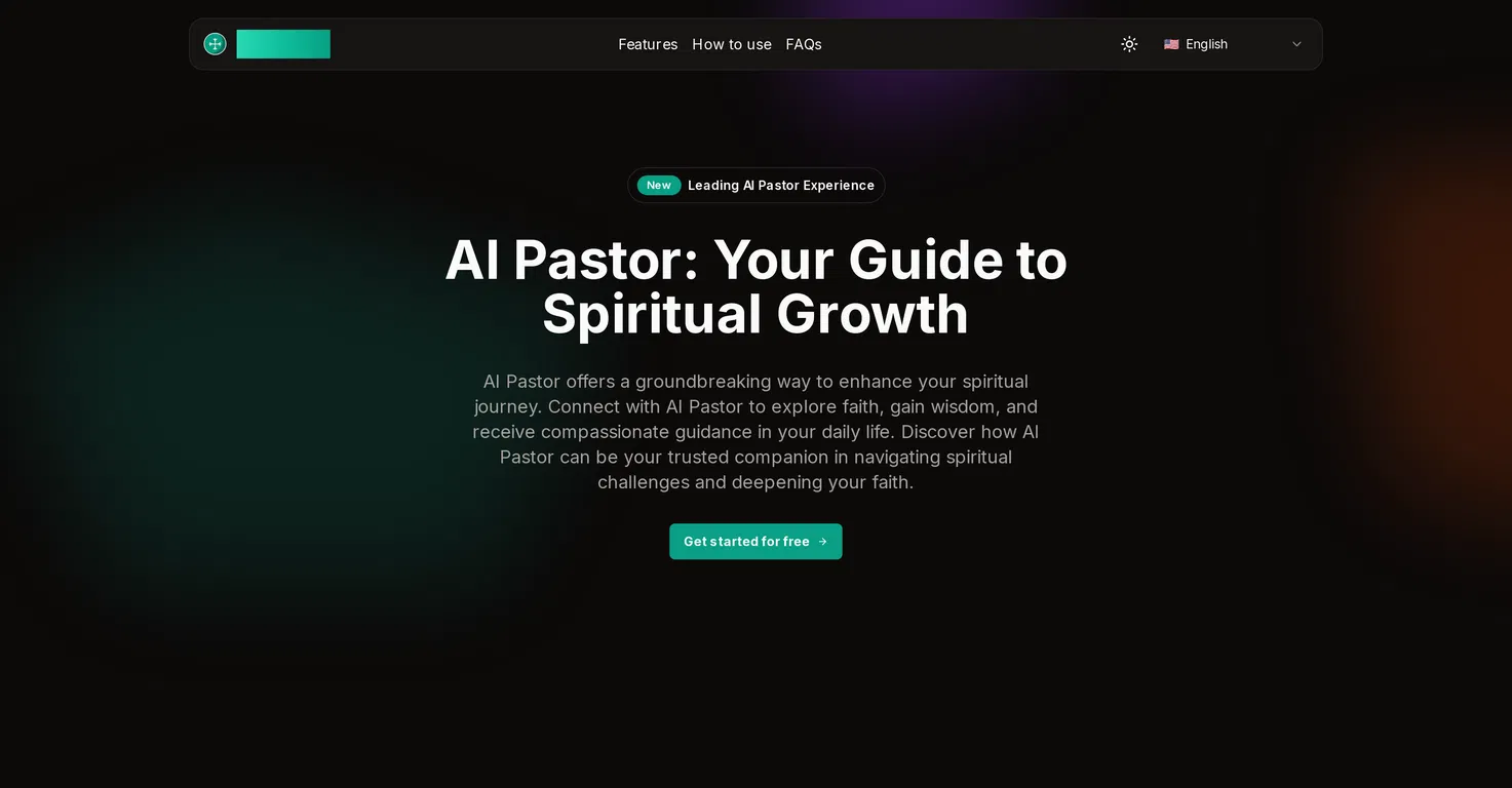 AI Pastor screenshot