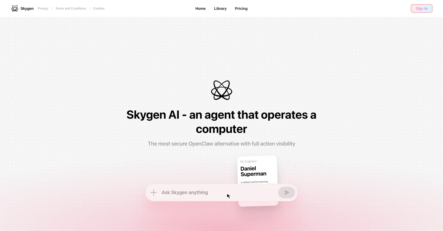 Skygen - AI Task Automation screenshot