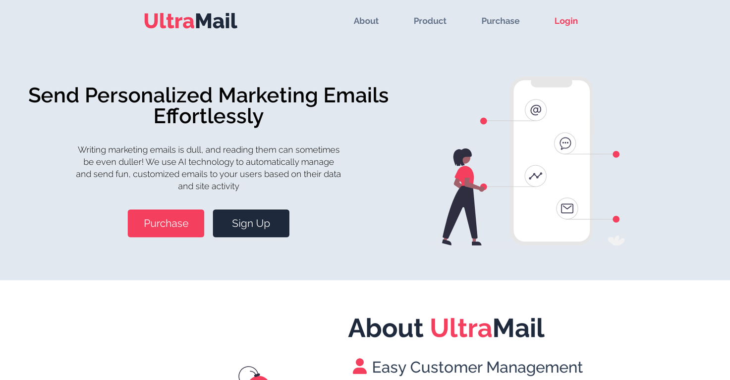 Ultramail screenshot
