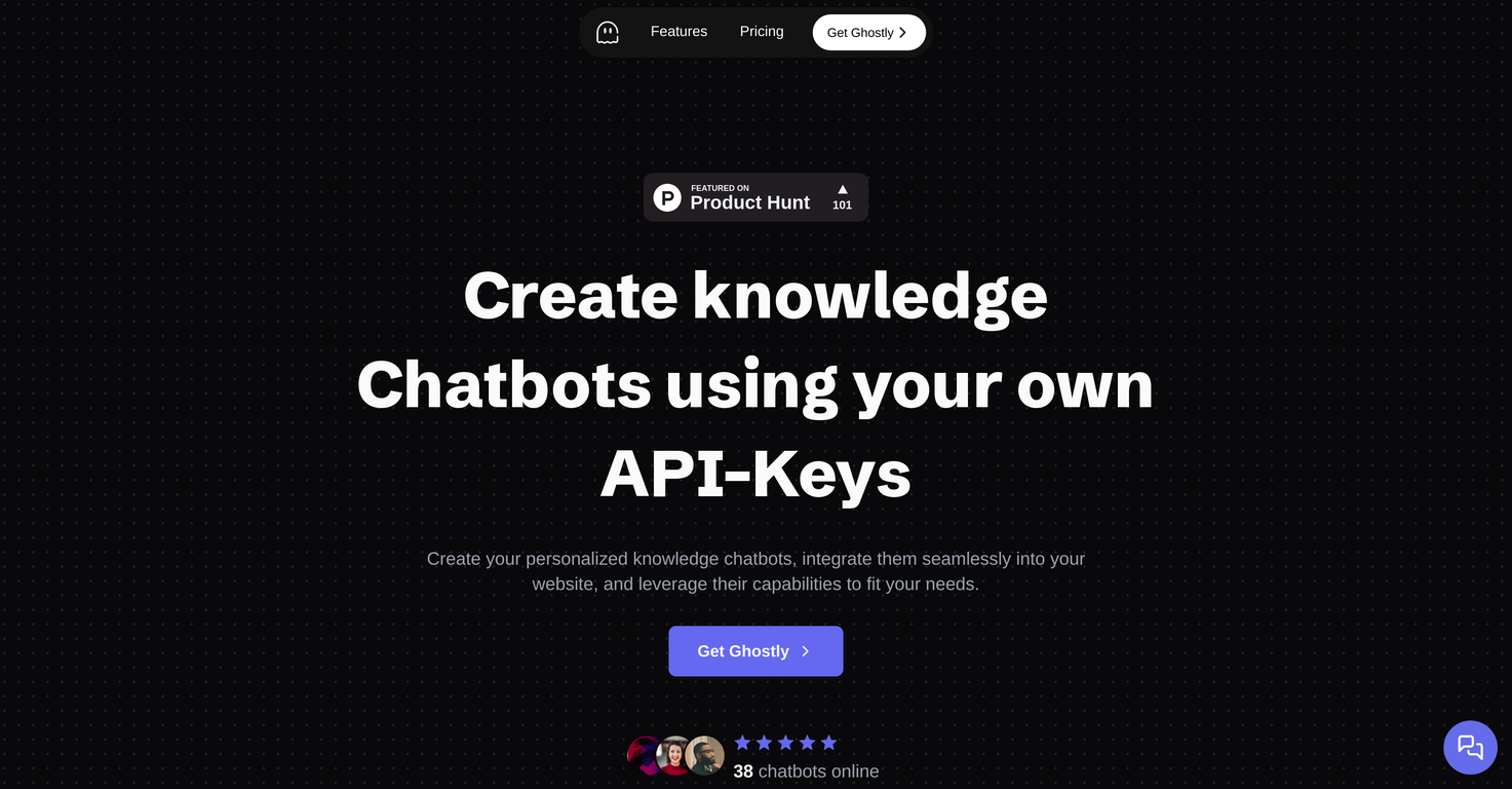 Ghostly Chat screenshot
