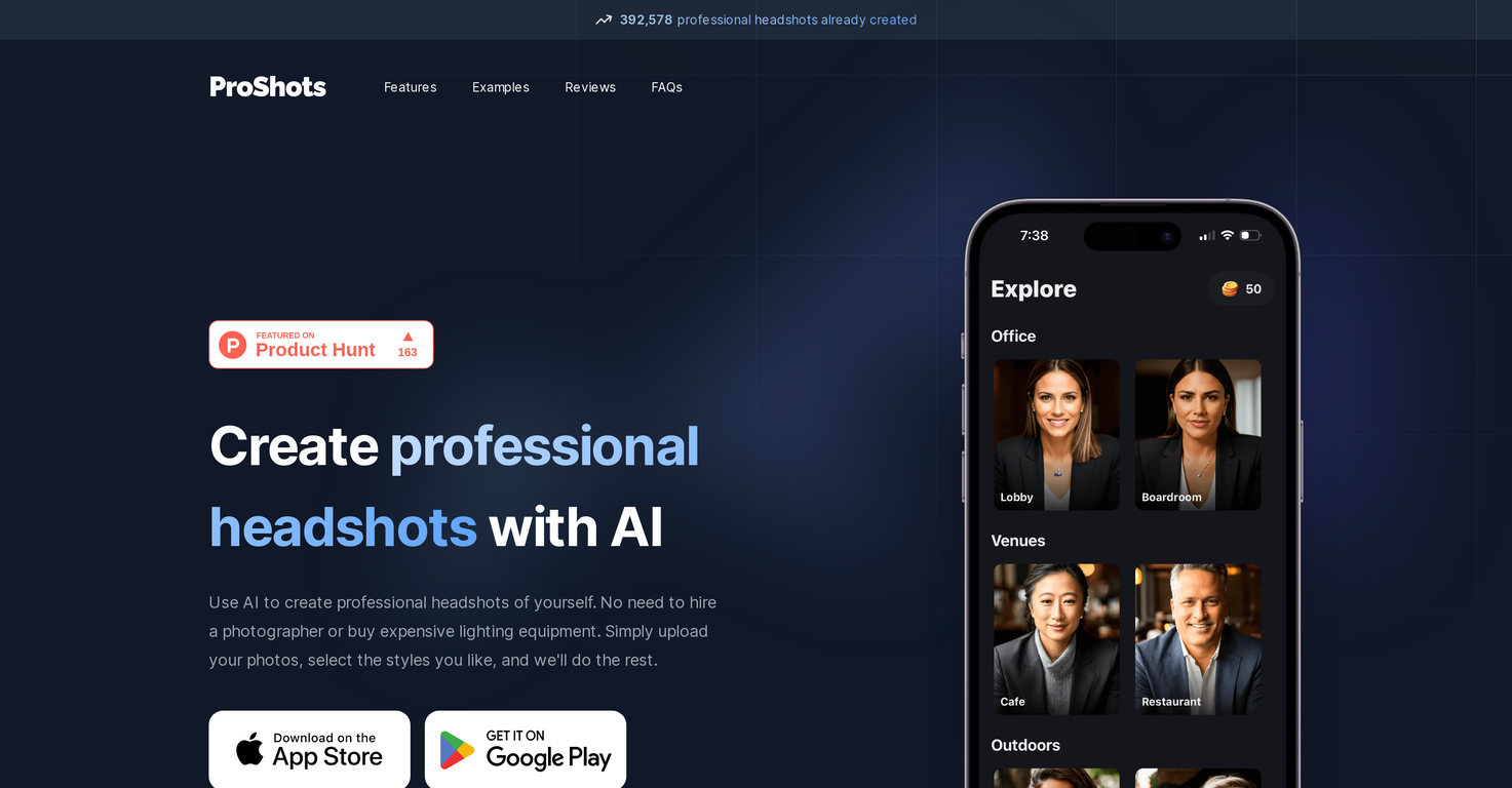 ProShots screenshot