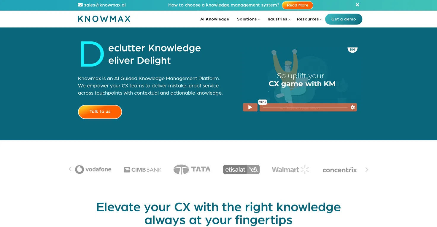 Knowmax screenshot