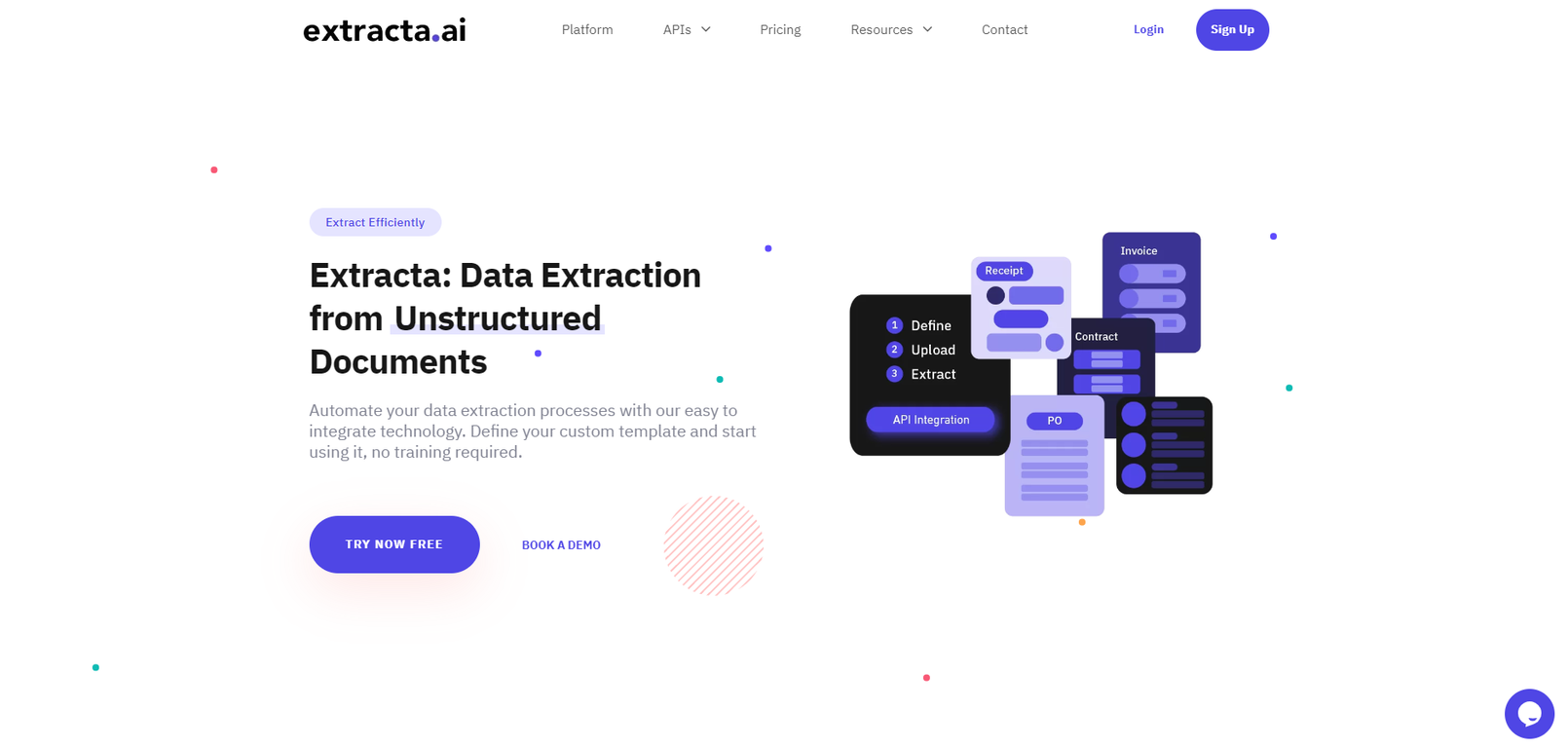 Extracta screenshot