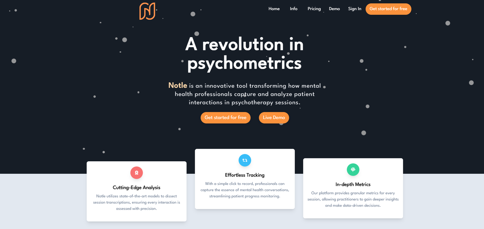 Notle screenshot