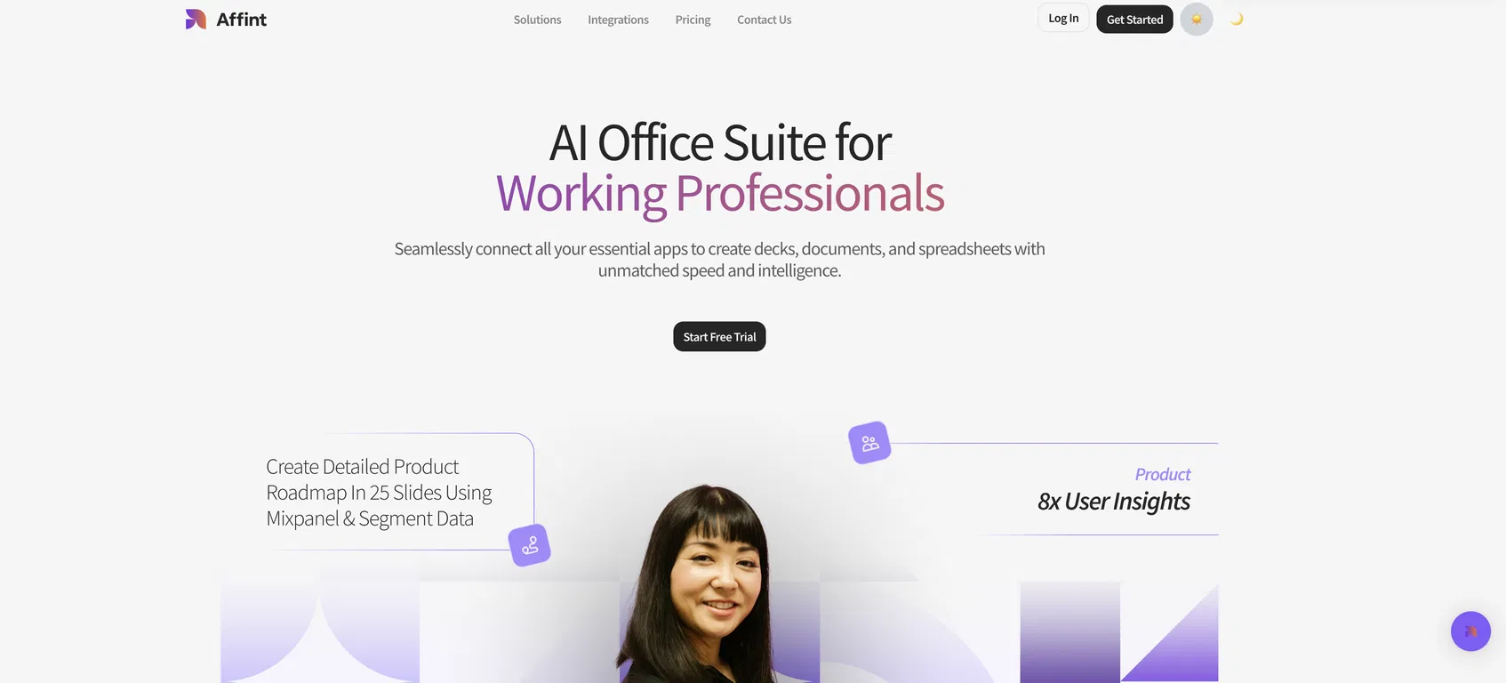 Affint screenshot