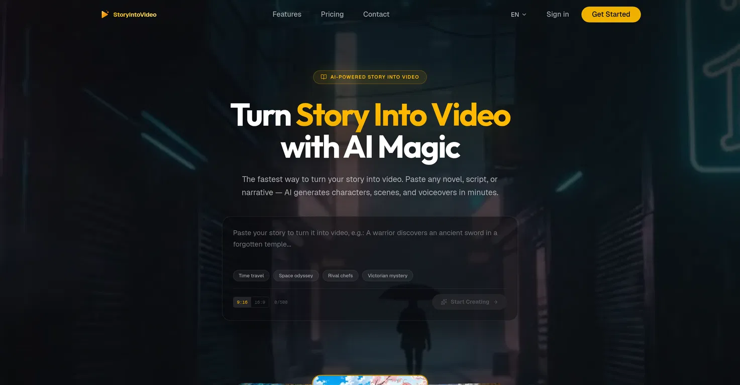 StoryIntoVideo screenshot