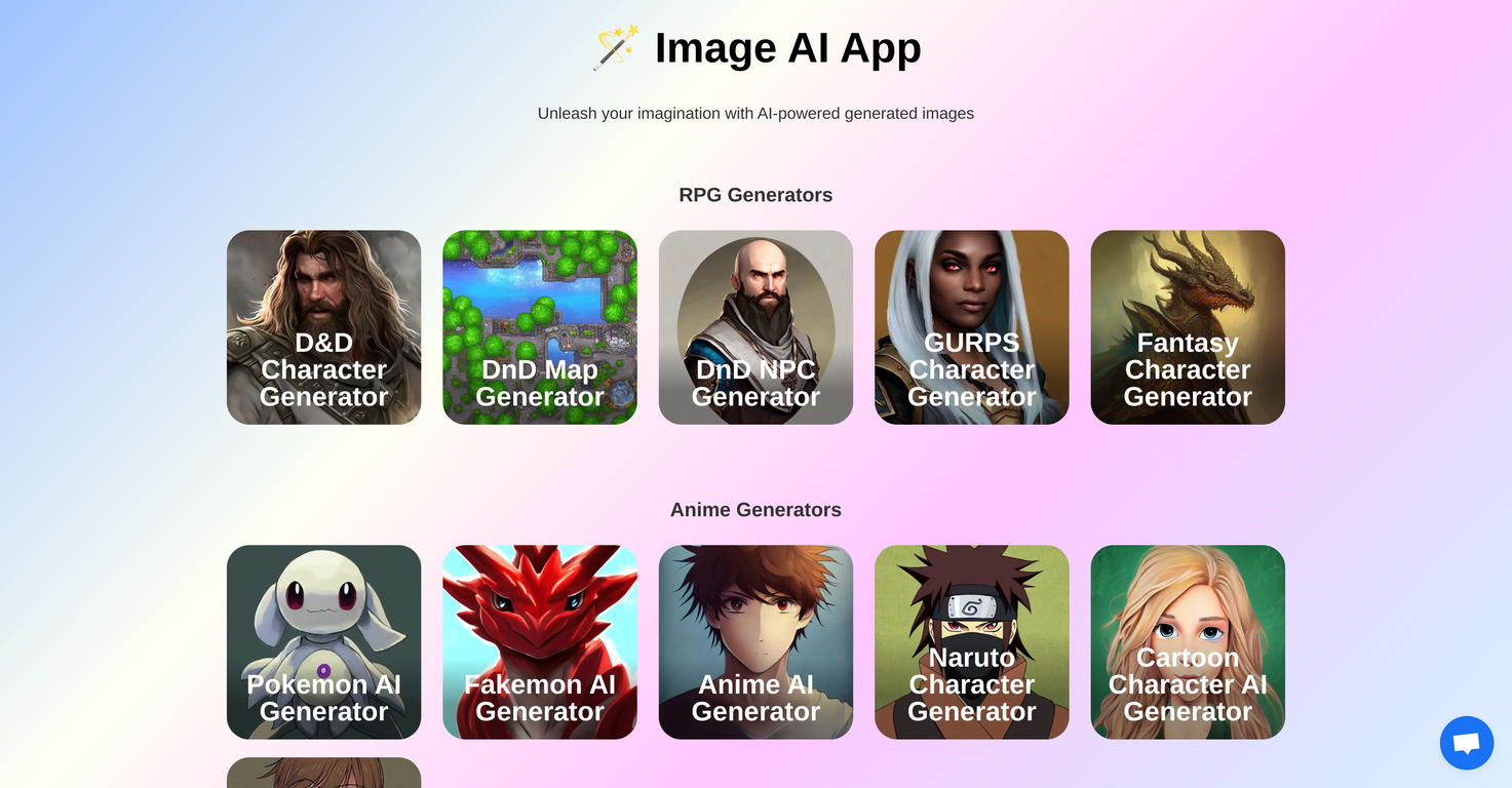 Image AI App screenshot