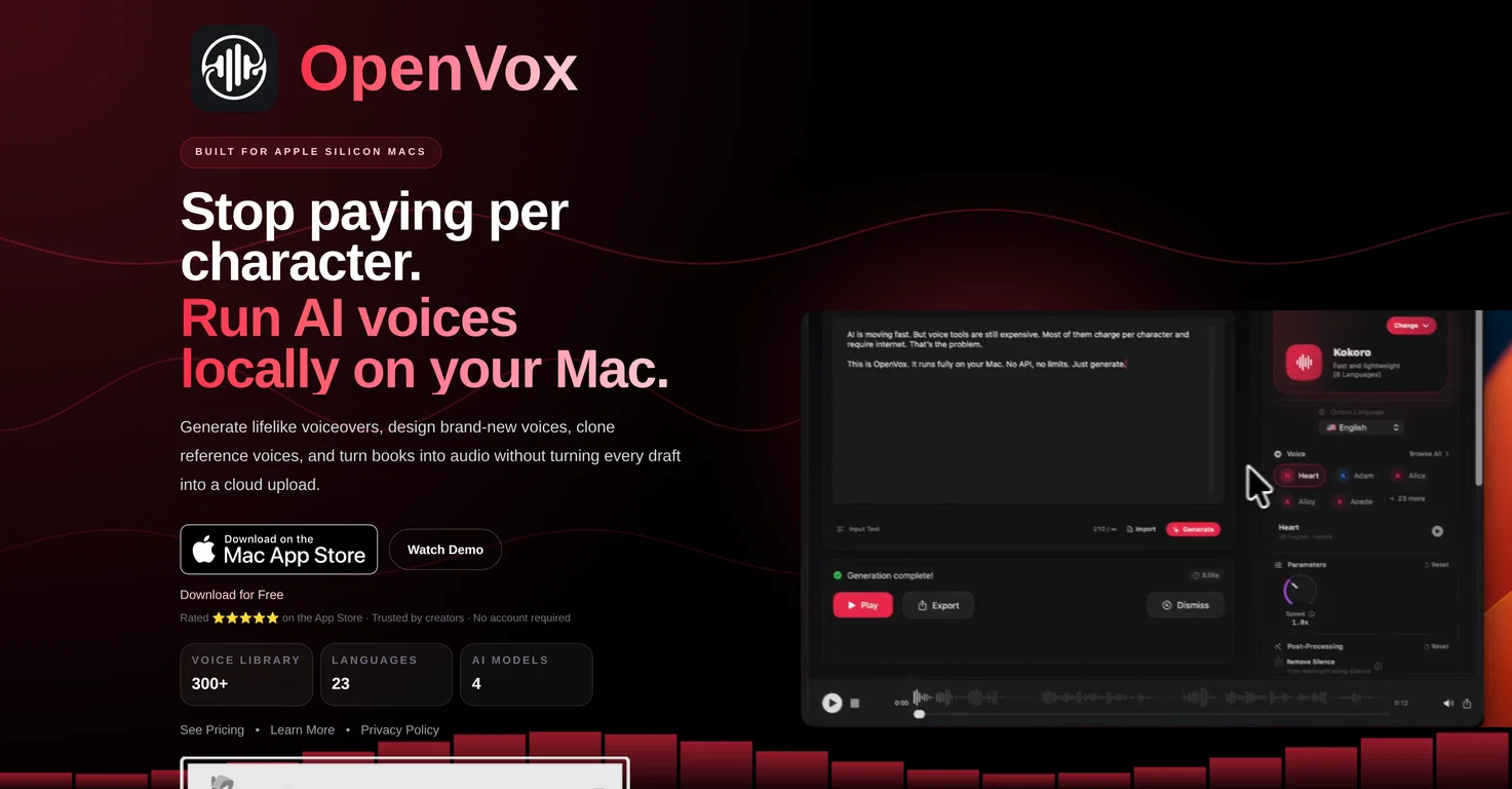 OpenVox screenshot