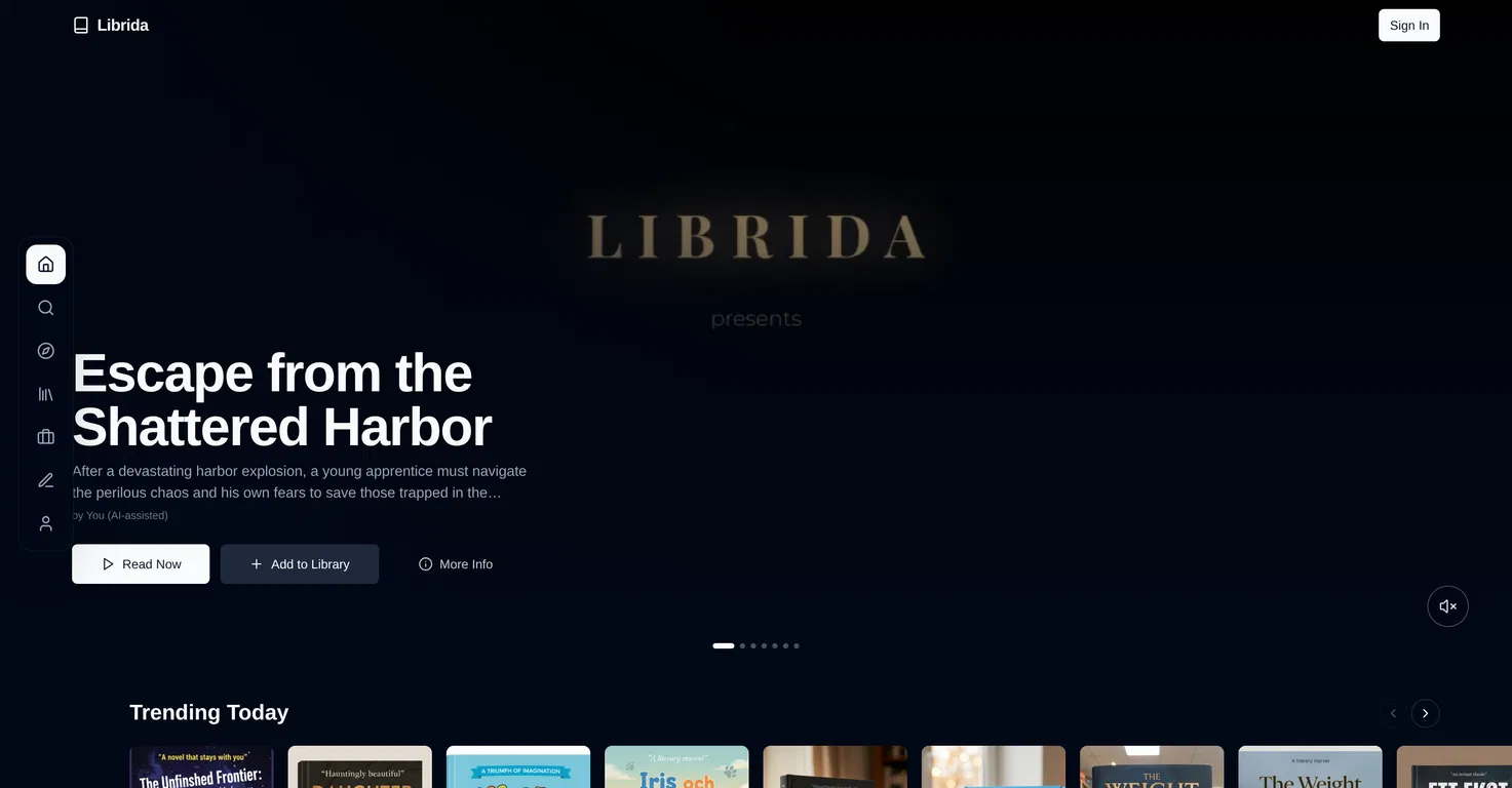 Librida screenshot