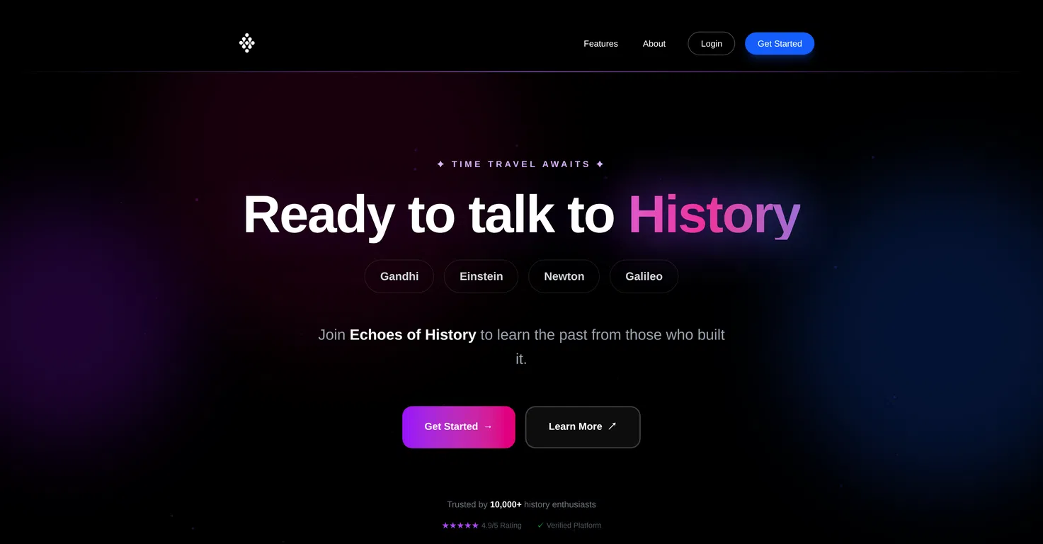 Echoes of History AI screenshot