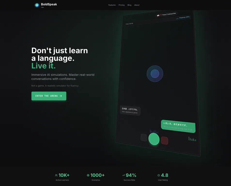 BoldSpeak screenshot