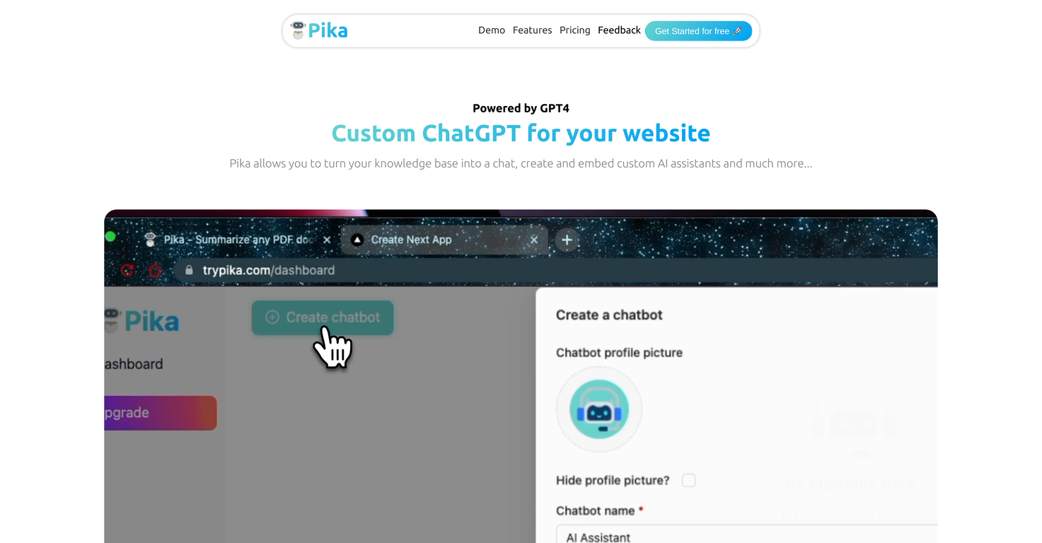 Pika screenshot