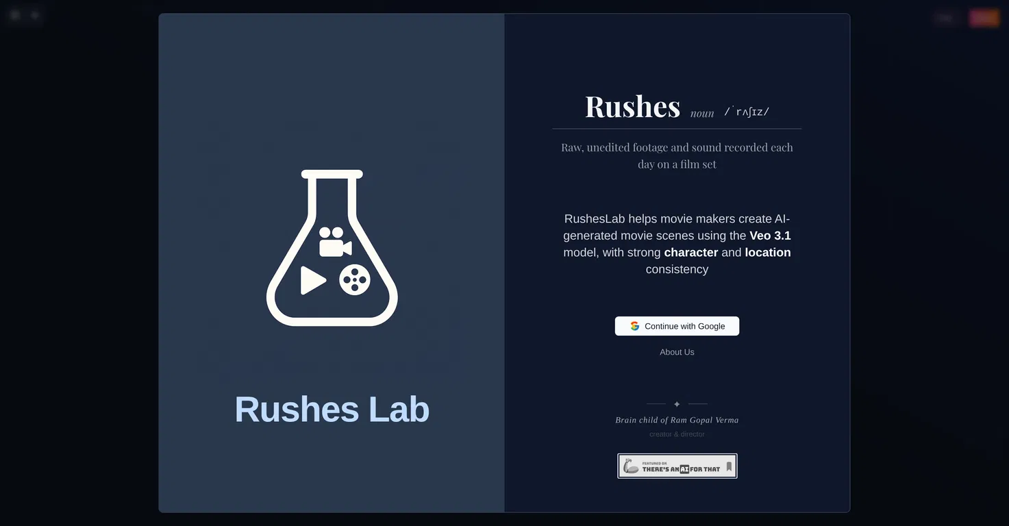 Rusheslab screenshot