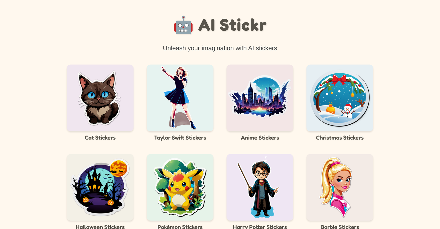 AI Stickr screenshot