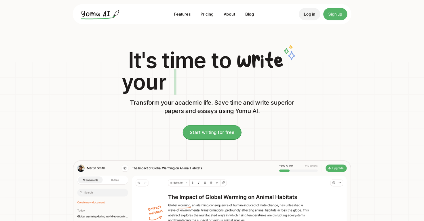 Yomu screenshot